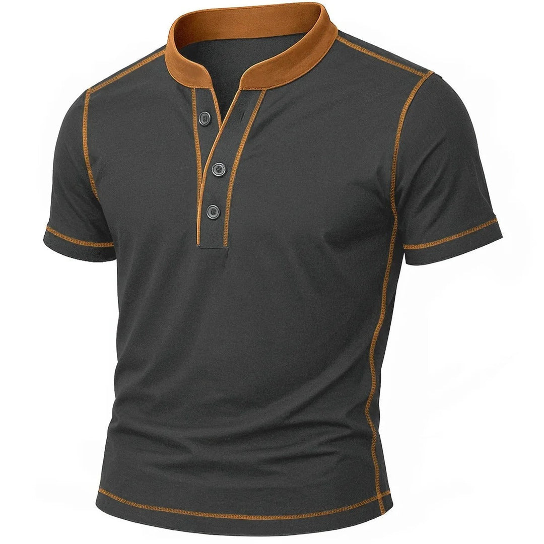 Adrion - Breathable Short Sleeve Polo Shirt