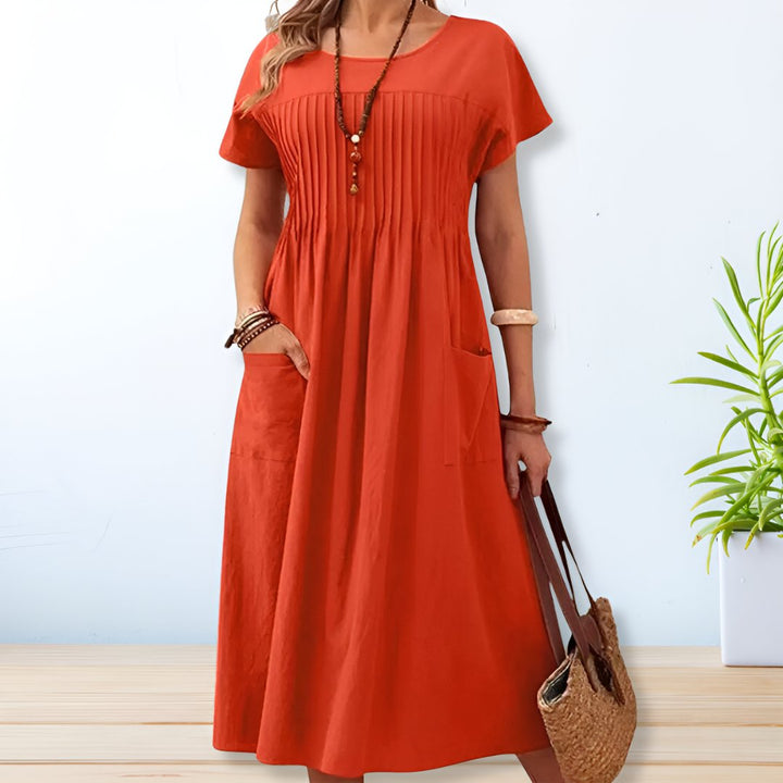 Yesica - Loose Fit Casual Dress