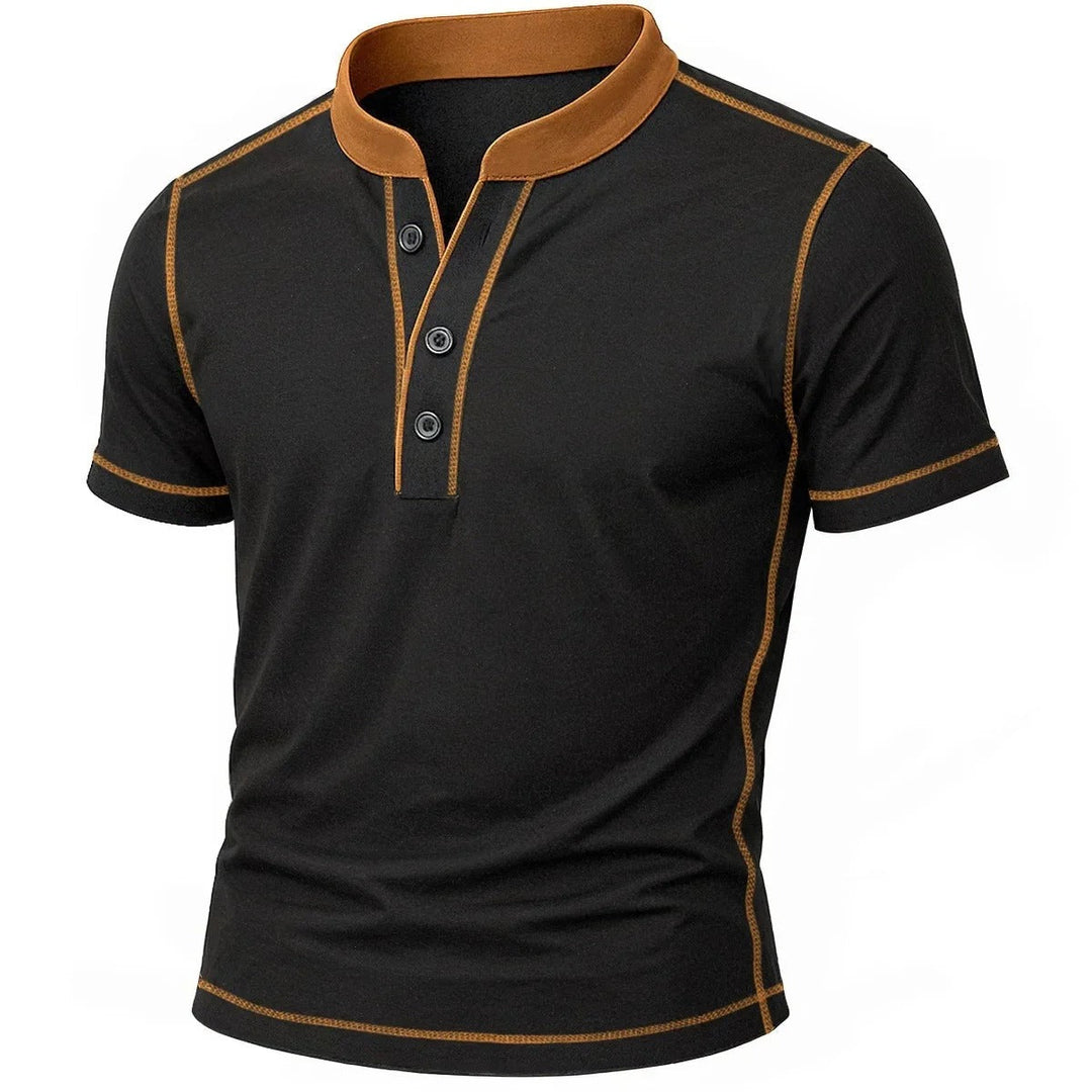 Adrion - Breathable Short Sleeve Polo Shirt