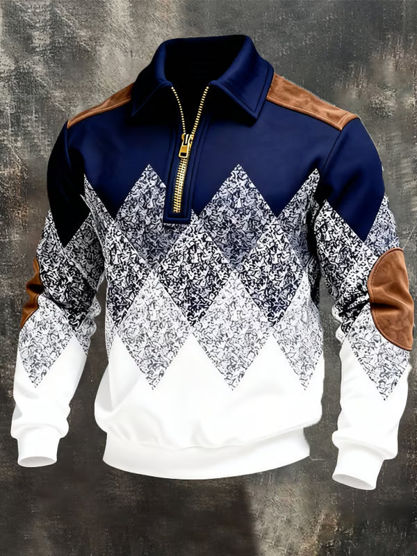 Renshaw - Stylish Zip-Up Sweatshirt