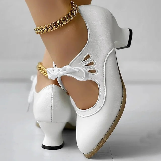 Zydrune - Vintage Leather High Heel Pumps