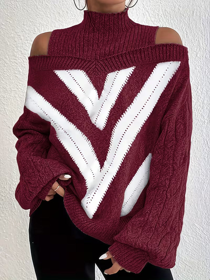 Ramirez - Off Shoulder Knitted Sweater