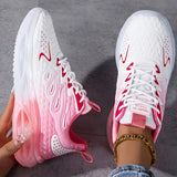 Vesperzone - Sneakers With Gradient Panels and Chunky Soles