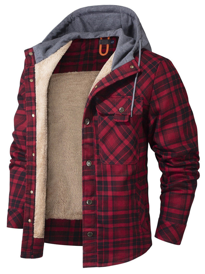 Avraham - Long Sleeve Hooded Jacket With Pocket