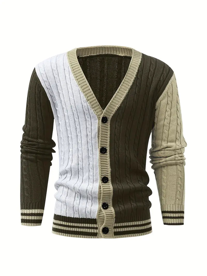 Bryant - Breathable Knitted Long Sleeve Cardigan