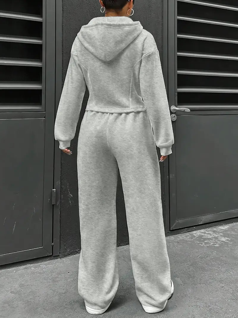 Nanci - Casual Long Sleeve Two Piece Set