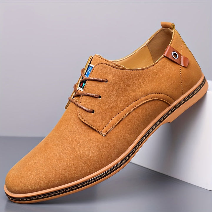 Muoja - Faux Leather Lace Up Shoes