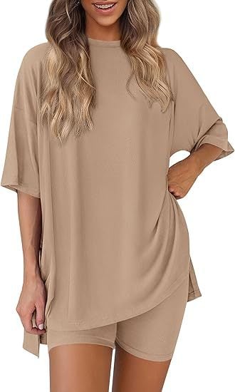 Rikke - Short Sleeve Two Piece Set