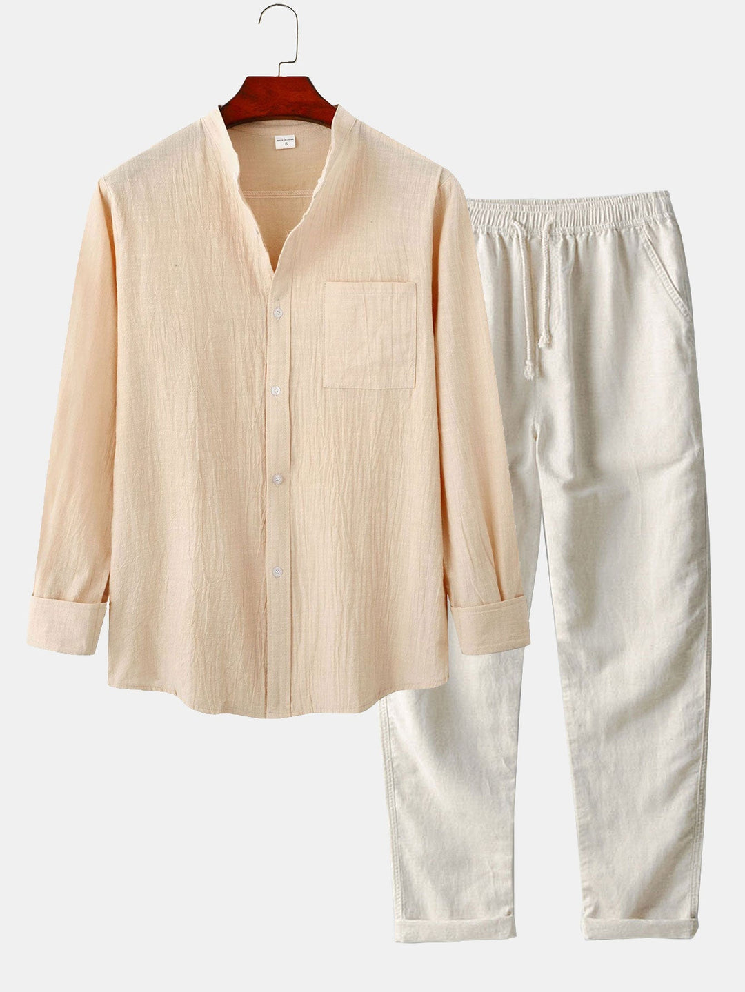 Edison - Linen Long Sleeve 2 Piece Set