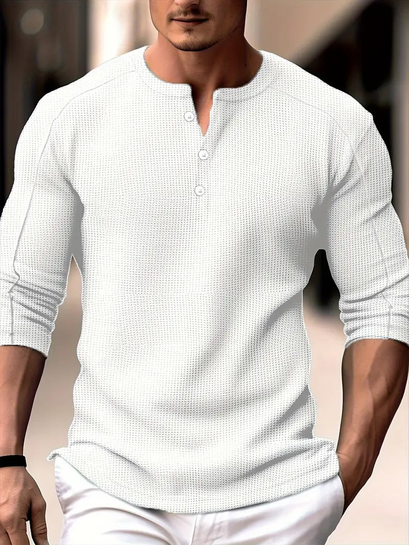 Pablo - Casual Knitted Long Sleeve Shirt
