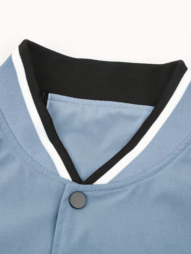 Vectorspan - Fashion Letter Baseball Jacket