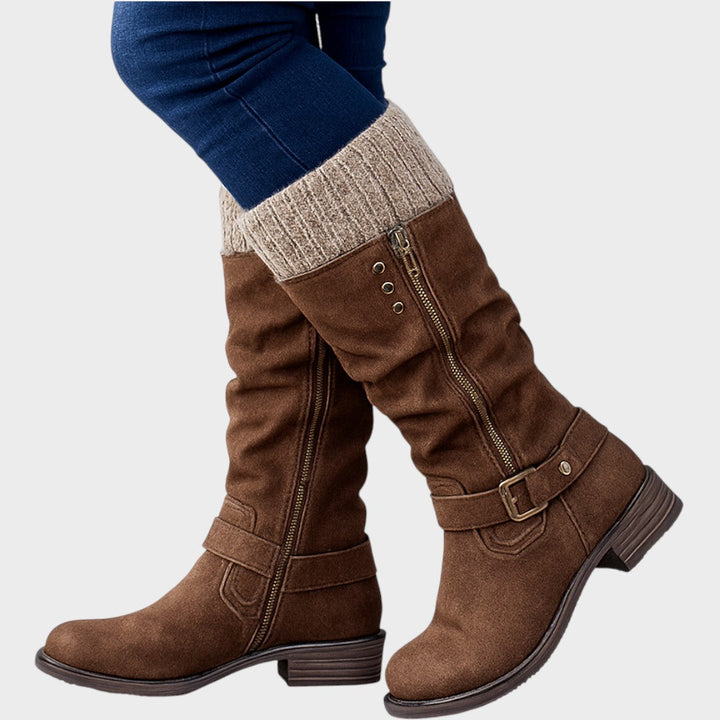 Melisandre - Elegant Winter Boot WIth Mid-Calf