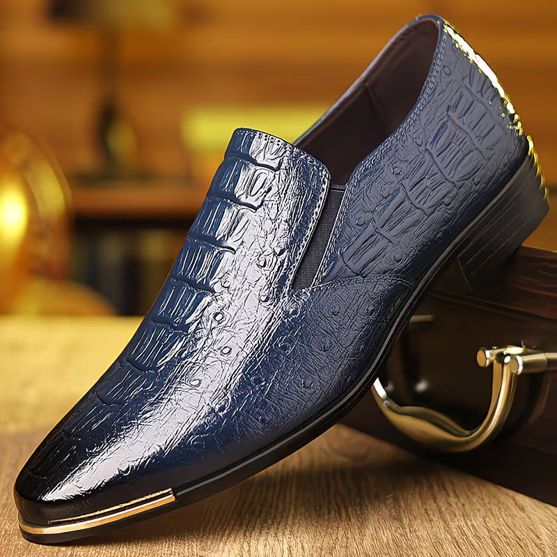 Natanor - Casual Crocodile Pattern Shoes