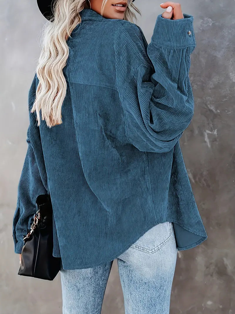 Irmela - Long Sleeve Button Shirt