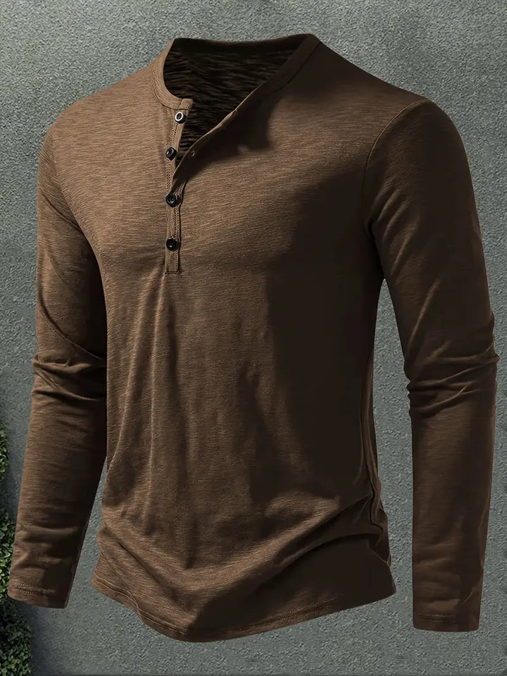 Zekeriya - Long Sleeve Shirt With Button