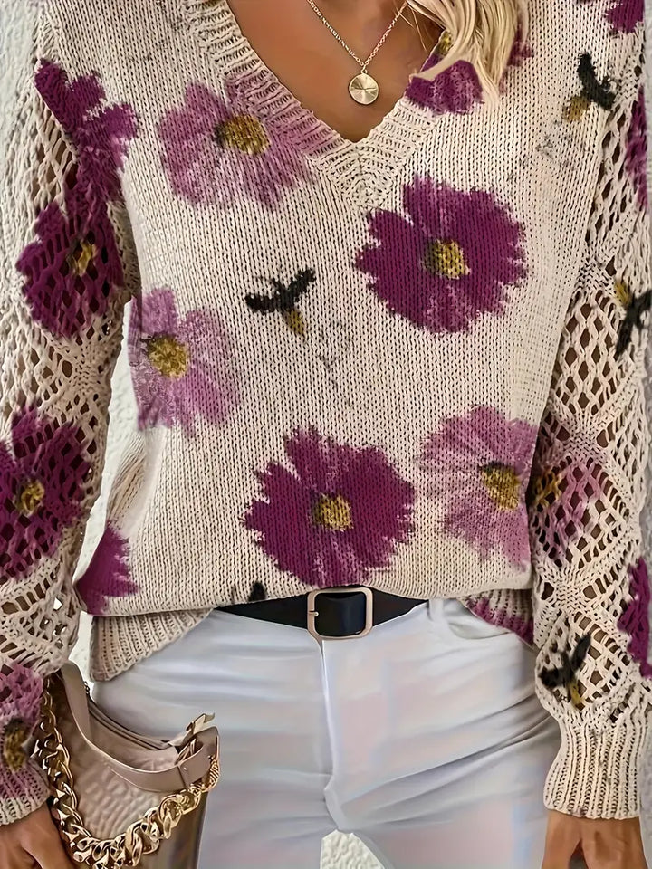 Tatyana - Stylish V-Neck Cardigan
