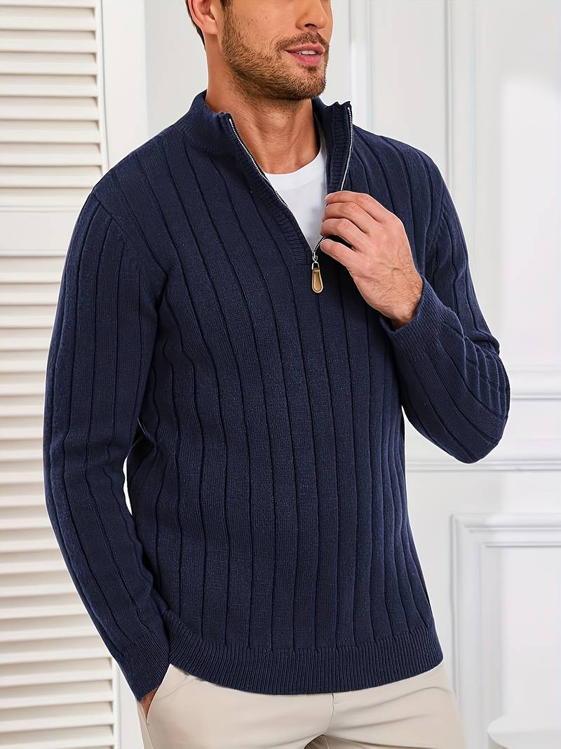Yedidya - Casual Long Sleeve Knitted Sweater