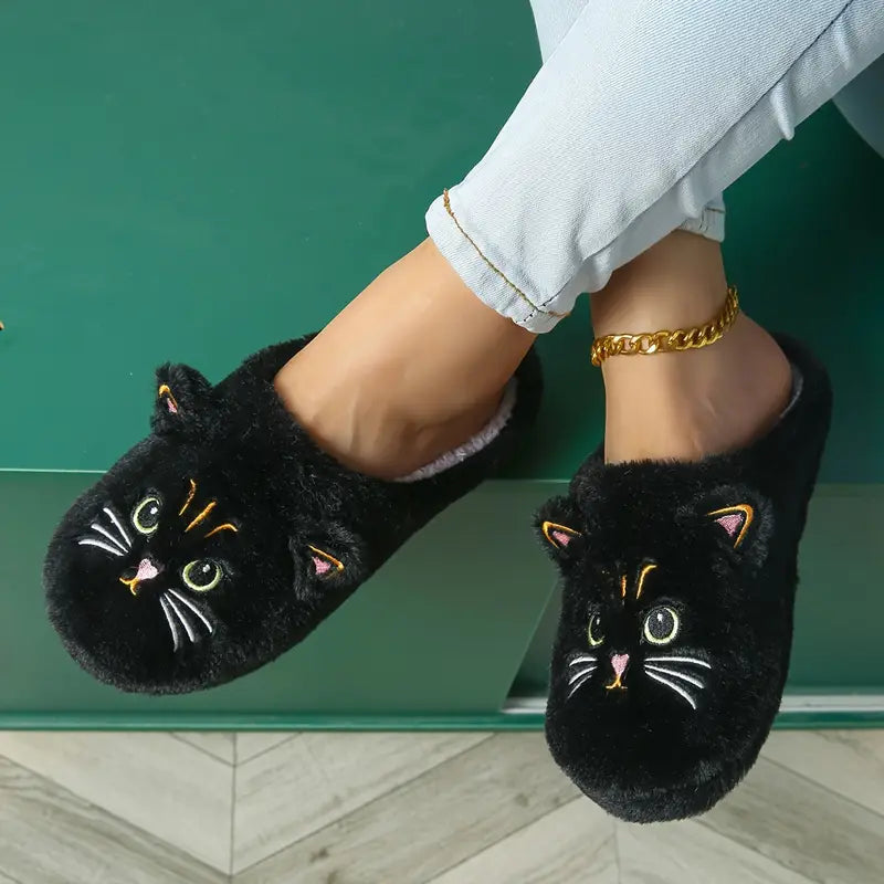 Pheline - Cute Cat Pattern Slipper