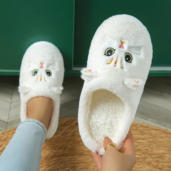 Pheline - Cute Cat Pattern Slipper