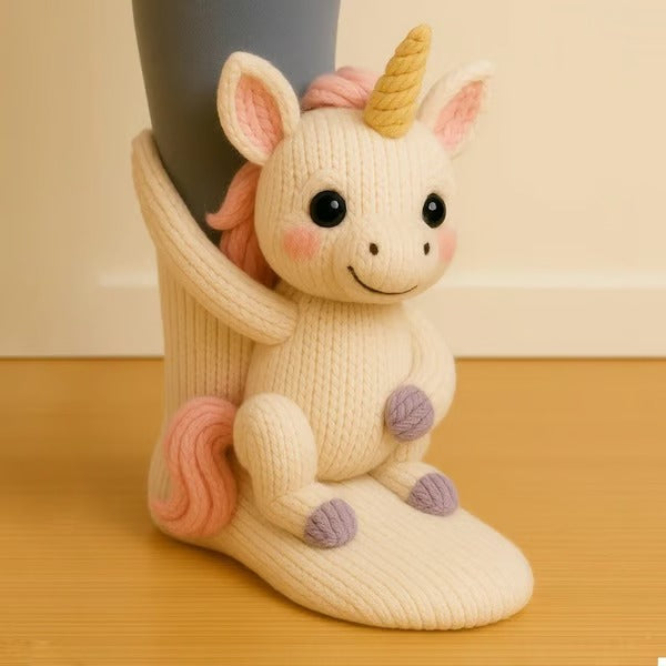 CuteStep - Knitted Animal Socks