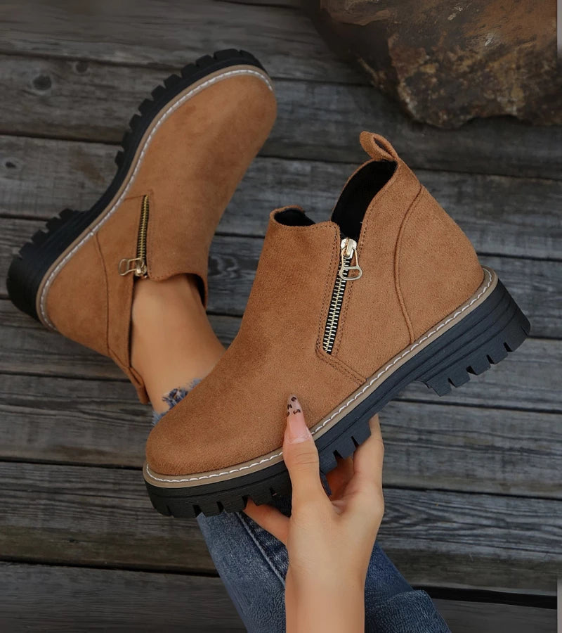 Idalisora - Orthopedic Side Zipper Boot