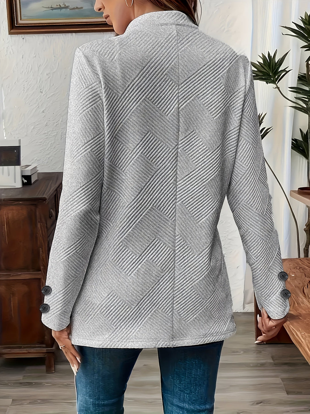 Marisenna - Long Sleeve Jacket With Pocket