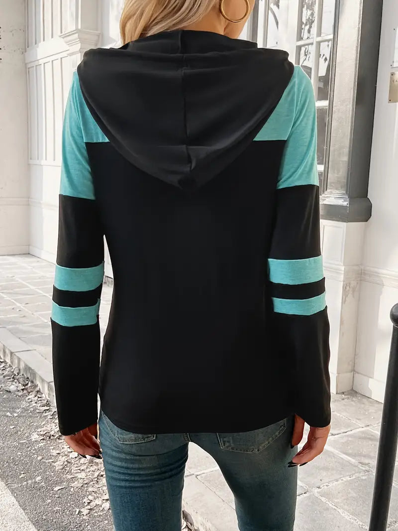 Tahliah - Casual Long Sleeve Hoodie