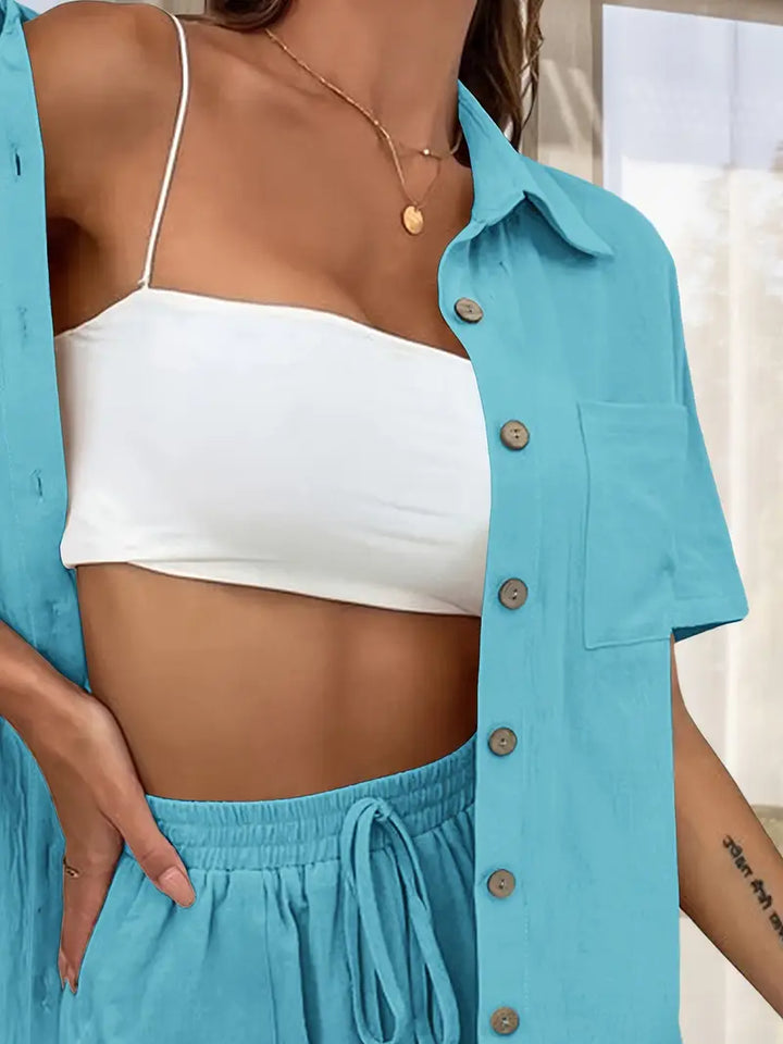 Fani - Elegant Summer Two Piece Set