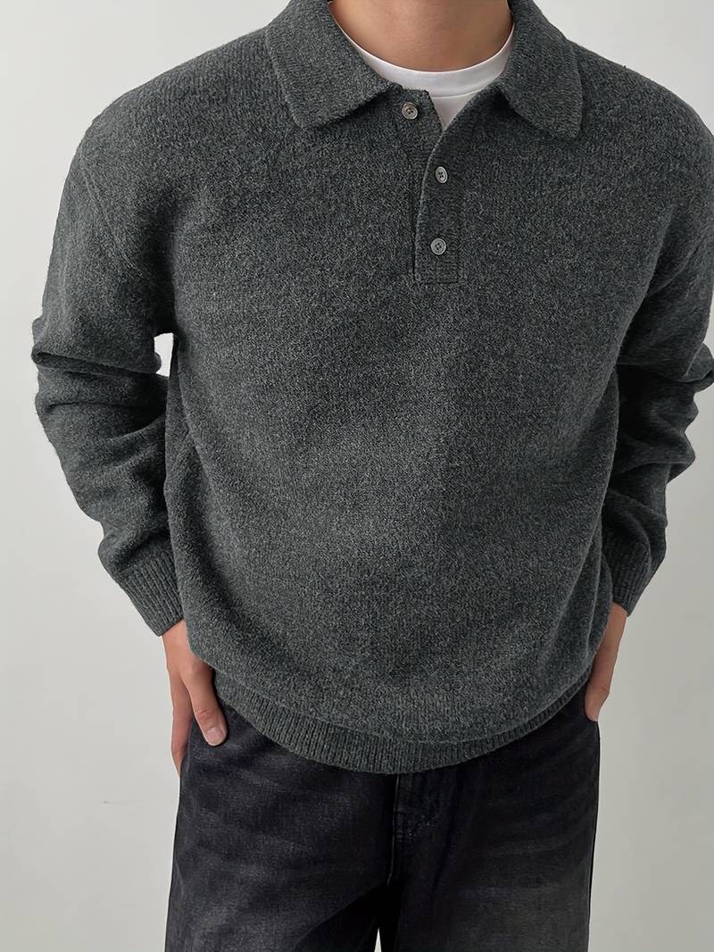 Eliran - Elegant Long Sleeve Turtleneck Knitted Top