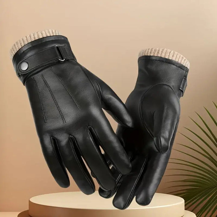 Velozone - Winter Thermal Leather Gloves