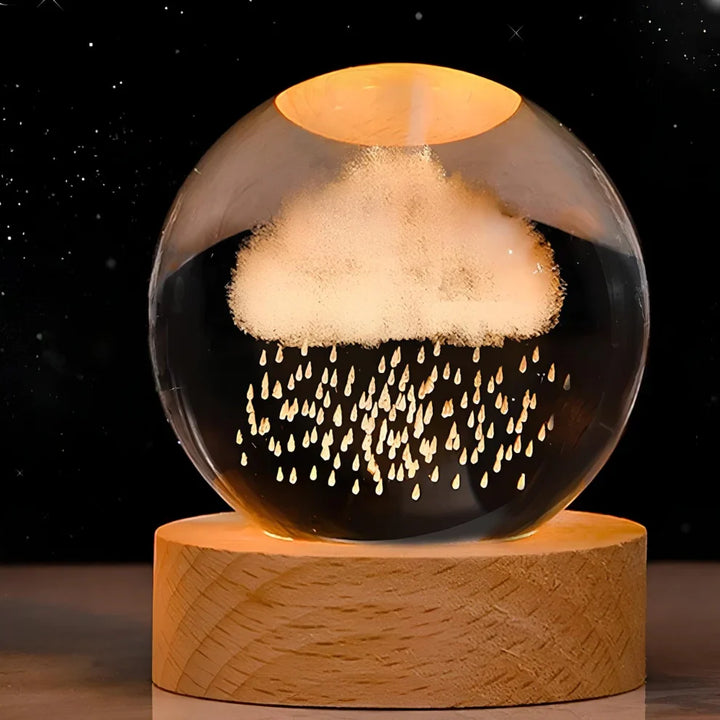 Glow Sphere – Luminous Crystal Ball Lamp
