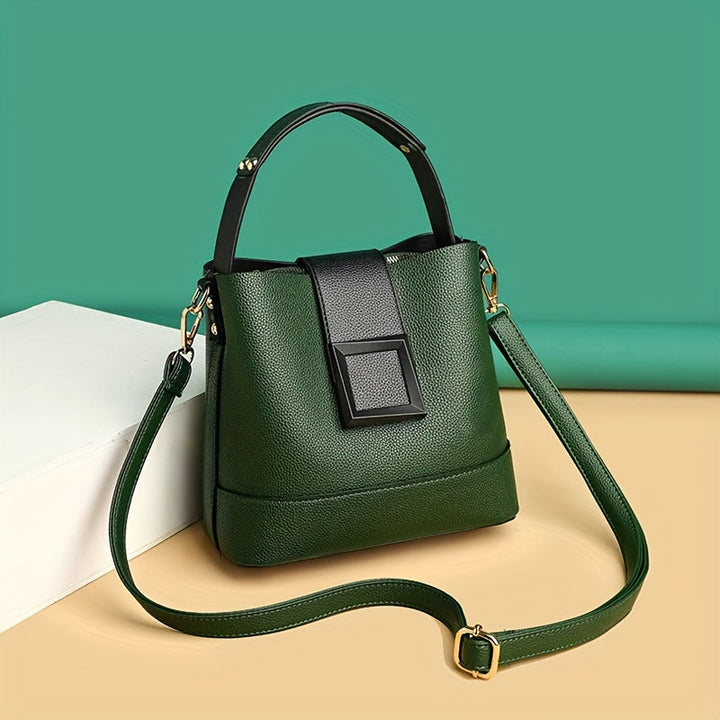 Maelisina - Elegant Bucket Bag With Adjustable Shoulder Strap