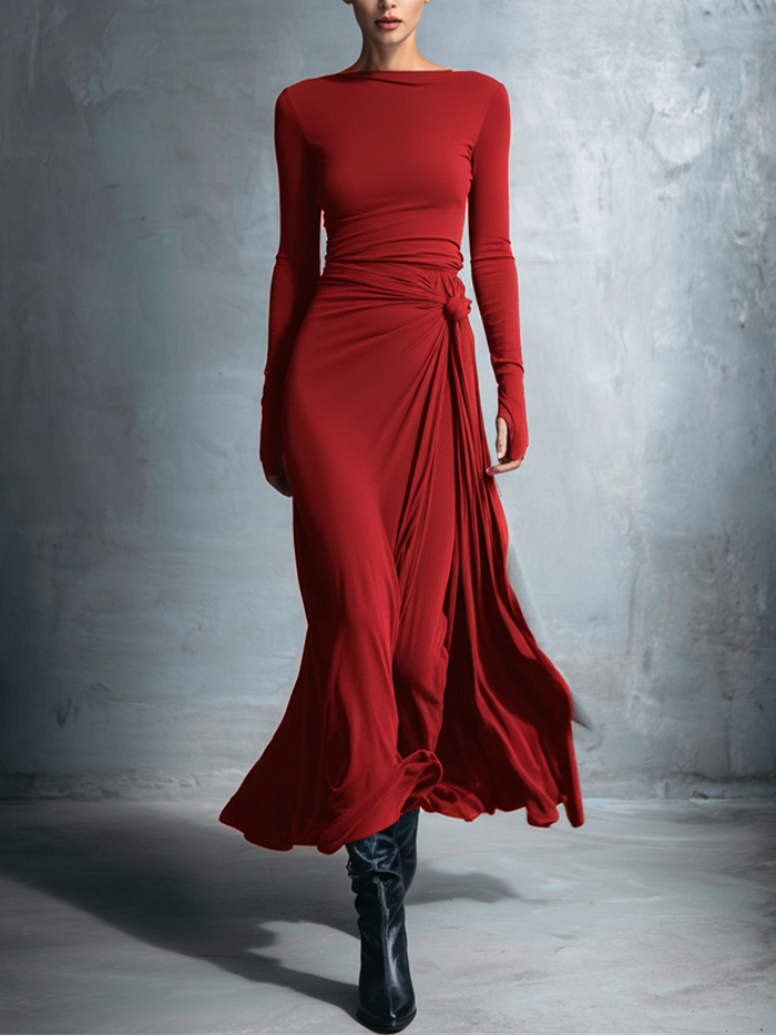 Joeena - Maxi Dress With Side Knot
