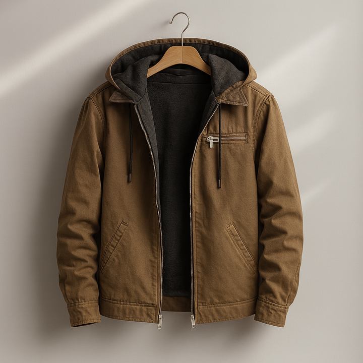 Mahir - Hawthorne Canvas Sherpa Jacket