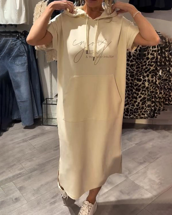 Nadia - Elegant Dress With Hood