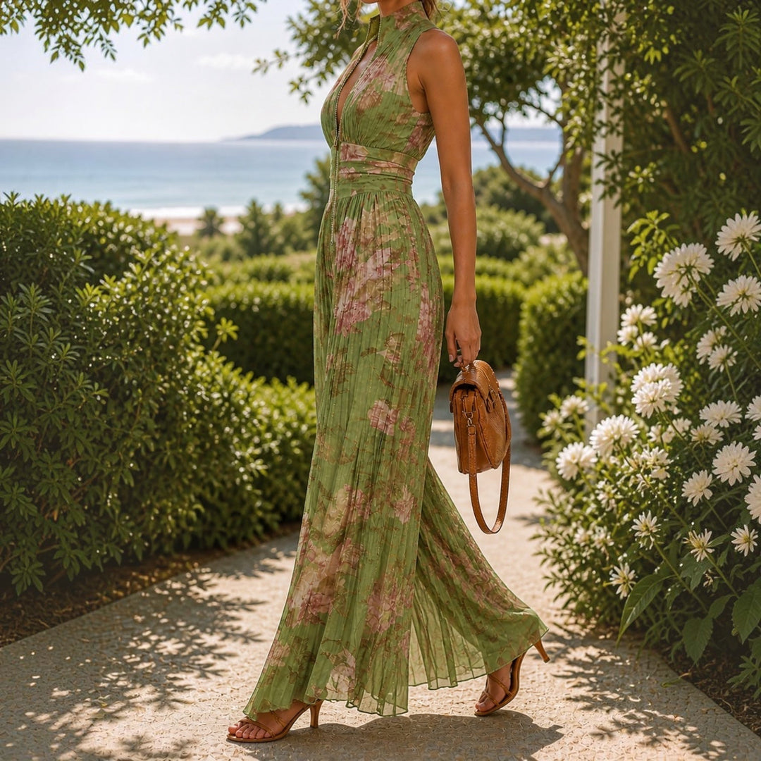 Lizzi - Floral Wide Leg Jumpsuit