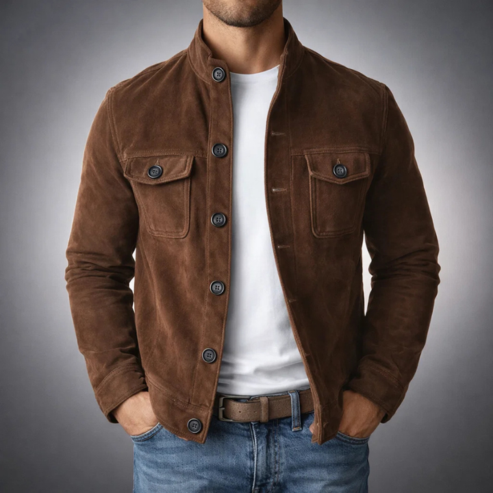 Elorira - Long Sleeve Jacket With Button