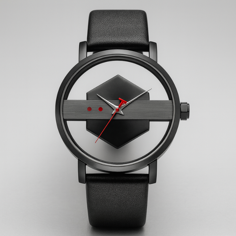 DialVorn - Geometric Dial Strap Watch