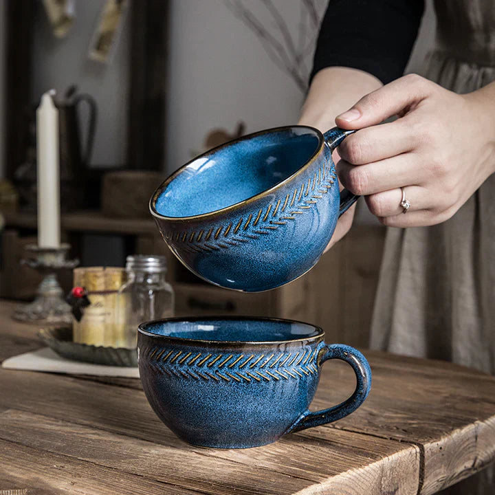 Mugnova - Vintage Ceramic Sapphire Mellow Morning