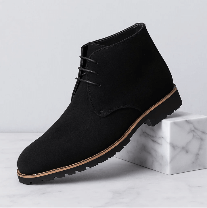 Zampa - Elegant Lace-up Leather Boot
