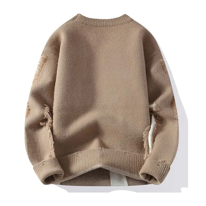 Samir - Patchwork Knitted Sweater