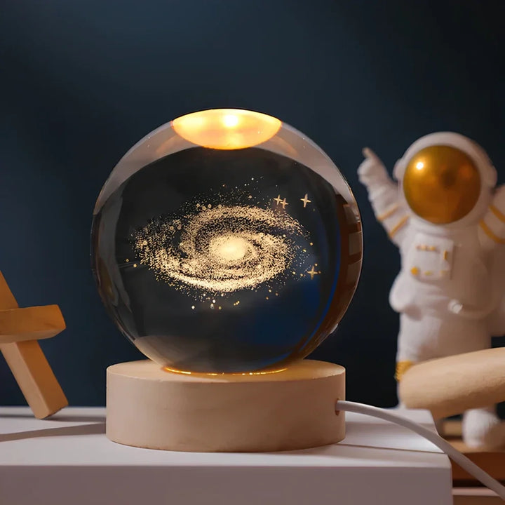 Glow Sphere – Luminous Crystal Ball Lamp