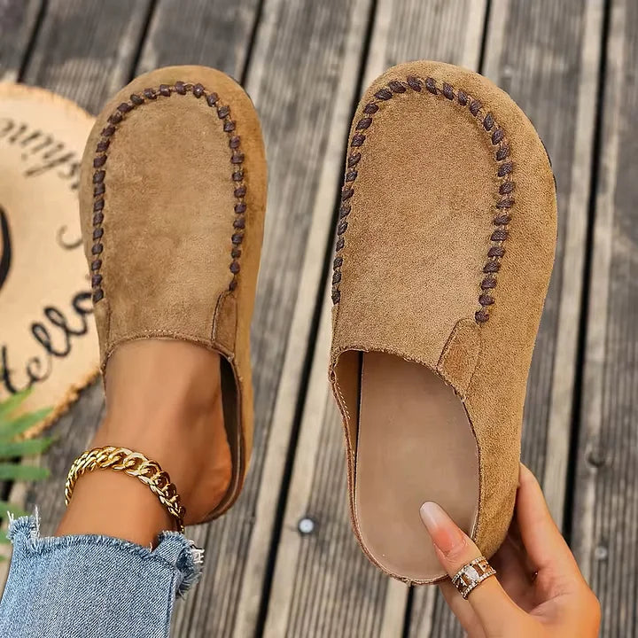 Lidja - Vintage Leather Mules