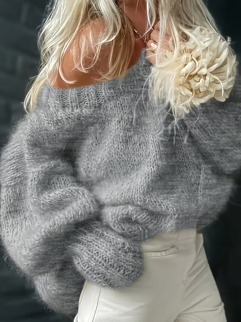 Dariya - Short And Soft Knitted Sweater