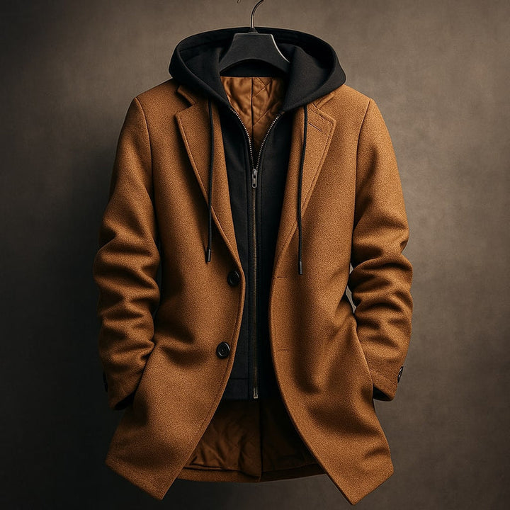 Csanad - Comfortable Dual-Layer Coat