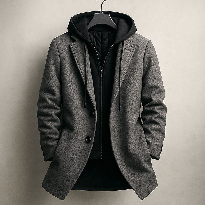 Csanad - Comfortable Dual-Layer Coat