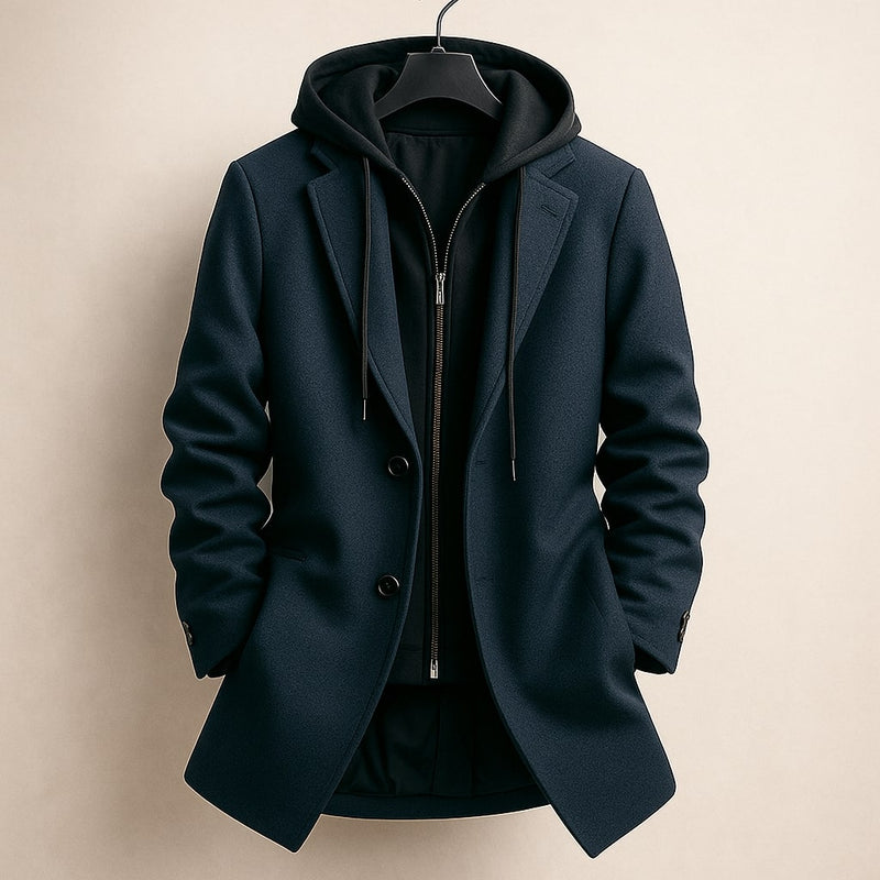Csanad - Comfortable Dual-Layer Coat