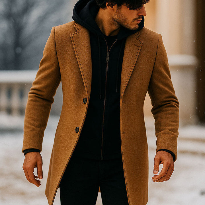 Csanad - Comfortable Dual-Layer Coat
