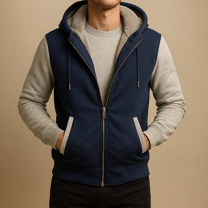 Roque - Structured Hooded Zipper Jacket