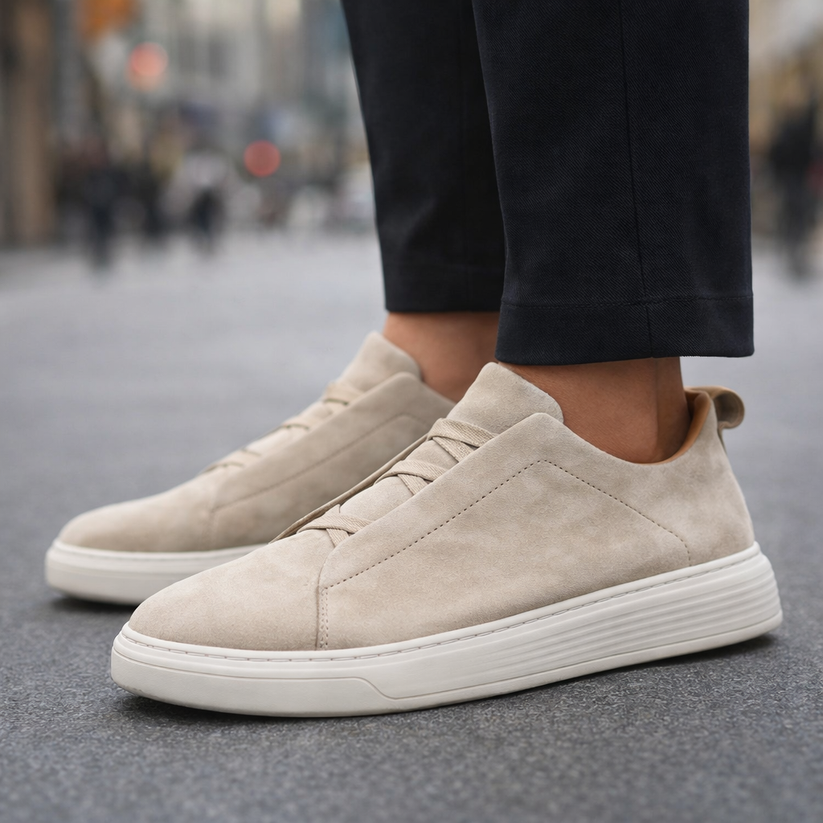 Derek - Elegant  Suede Sneaker